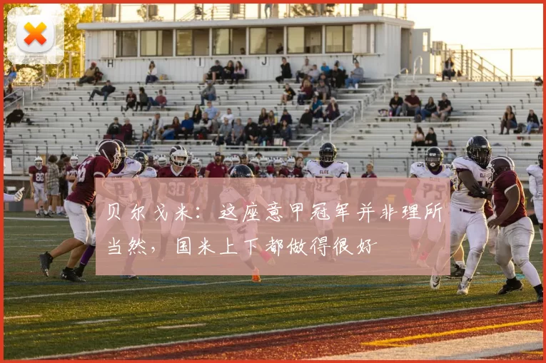 贝尔戈米：这座意甲冠军并非理所当然，国米上下都做得很好