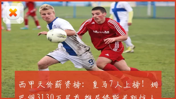 西甲天价薪资榜：皇马7人上榜！姆巴佩3130万居首 维尼修斯差距惊人